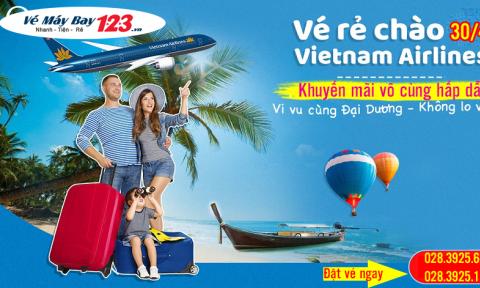 Khuyến mãi hấp dẫn vé máy bay nội địa Vietnam Airlines 30/04 – 01/05