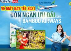 Khuyến mãi vé máy bay Tết 2021 Bamboo Airways