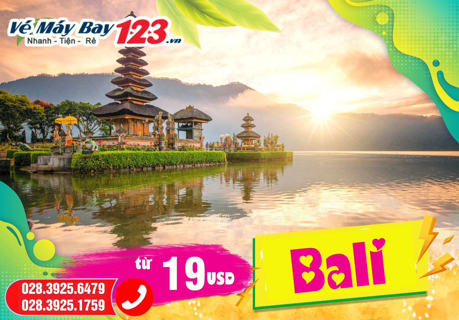 Vé máy bay giá rẻ đi Bali – Indonesia