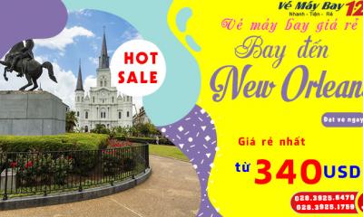 Vé máy bay giá rẻ đi New Orleans – Louisiana | Vemaybay123.vn