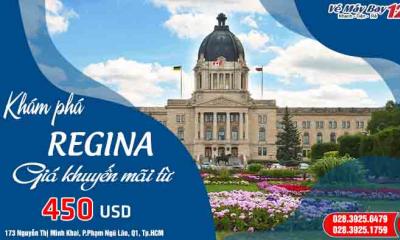 Vé máy bay giá rẻ đi Regina – Canada | Vemaybay123.vn
