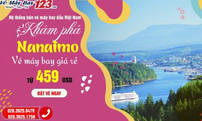 Vé máy bay giá rẻ đi Nanaimo – Ve may bay di Canada