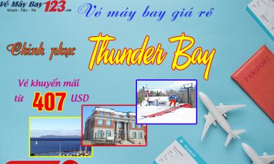 Vé máy bay giá ưu đãi đi Thunder Bay – Canada | Vemaybay123.vn