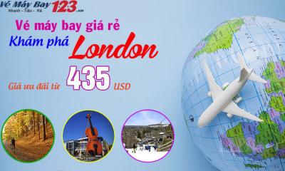 Vé máy bay đi London – Canada giá rẻ nhất | Vemaybay123.vn