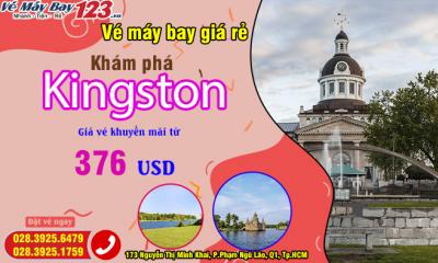 Vé máy bay giá rẻ đi Kingston – Canada | Vemaybay123.vn