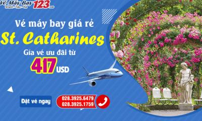 Vé máy bay đi St. Catharines – Canada giá rẻ nhất | Vemaybay123.vn