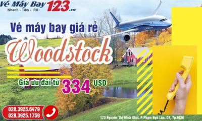 Vé máy bay đi Woodstock – Canada giá rẻ nhất | Vemaybay123.vn
