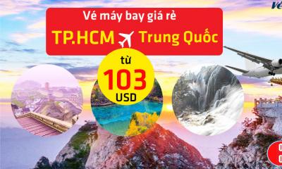 Giá vé máy bay từ TPHCM đi Trung Quốc