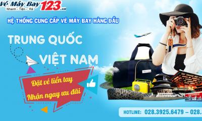 Đặt vé máy bay Trung Quốc về Việt Nam với Vemaybay123